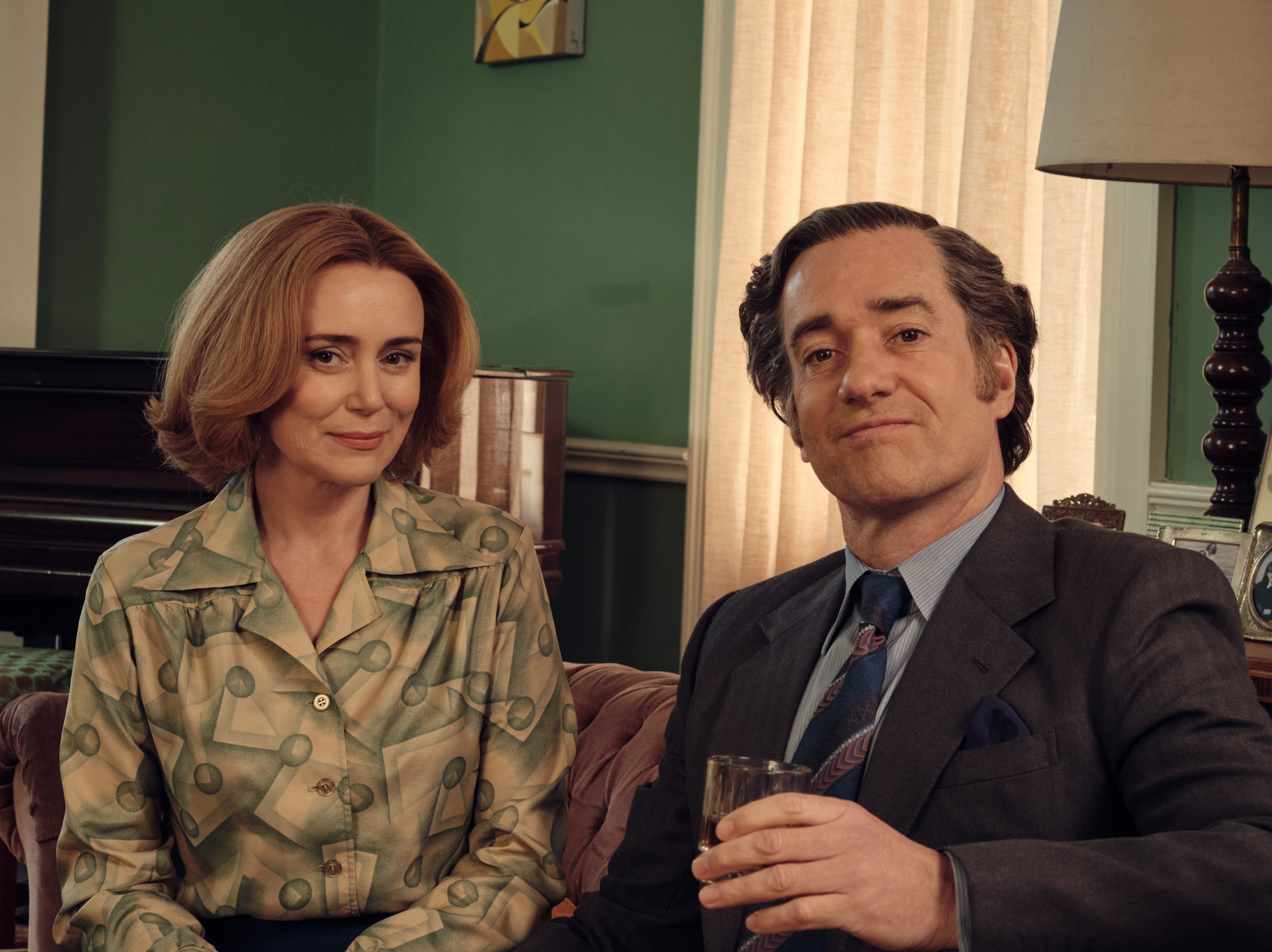 Real-life couple Hawes and Macfadyen in ‘Stonehouse’