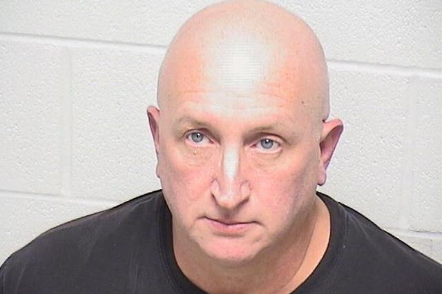 <p>Robert Crimo Jr. in a mugshot by the Lake County Sheriff’s Office </p>