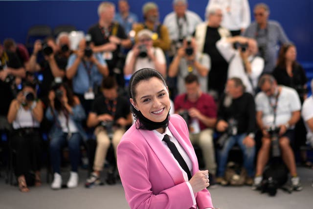 <p>Taraneh Alidoosti at Cannes earlier this year </p>