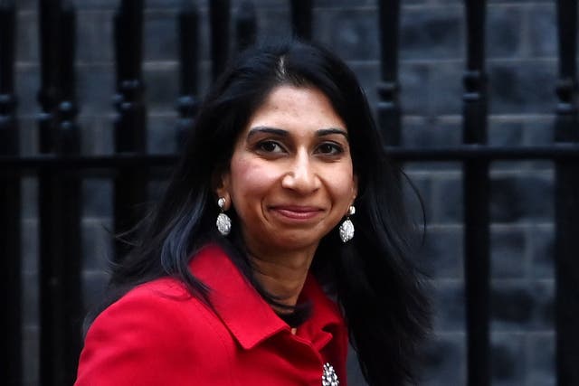 <p>Suella Braverman has committed to recruiting an Independent Antli-Slavery Committee but the post has been empty for over 8 months </p>