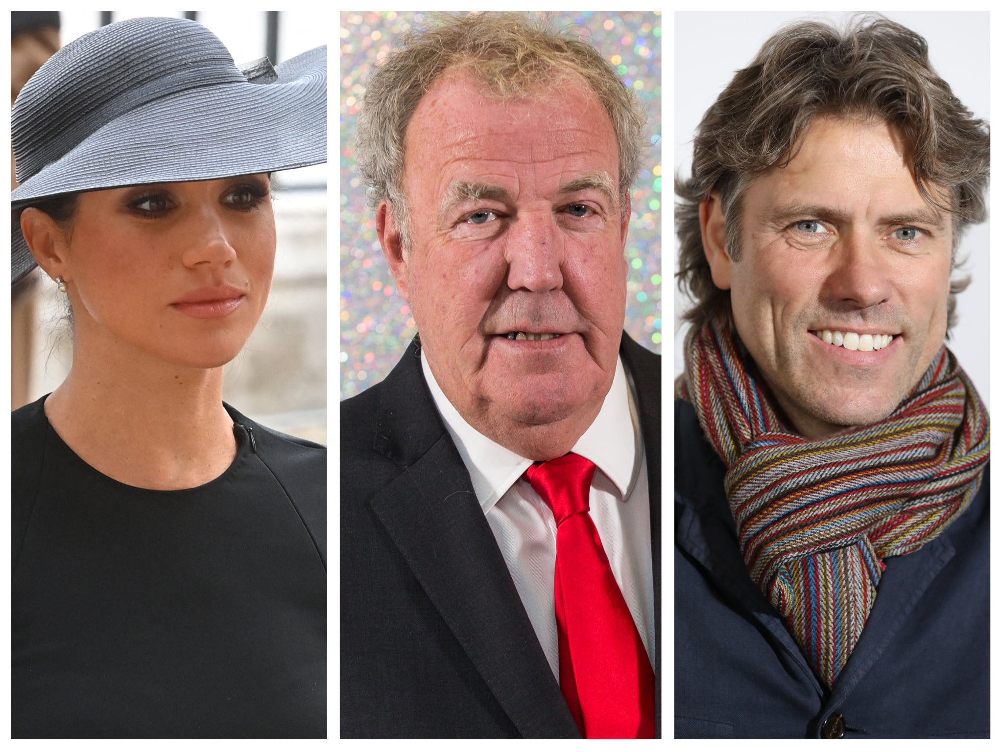 ‘You cannot write things like this’: John Bishop and Carol Vorderman among stars to condemn Jeremy Clarkson’s Meghan Markle rant