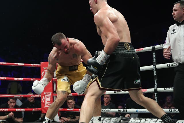<p>Chris Billam-Smith knocked out Armend Xhoxhaj in the fifth round</p>