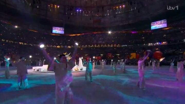 <p>Qatar put on dazzling display for World Cup 2022 closing ceremony</p>