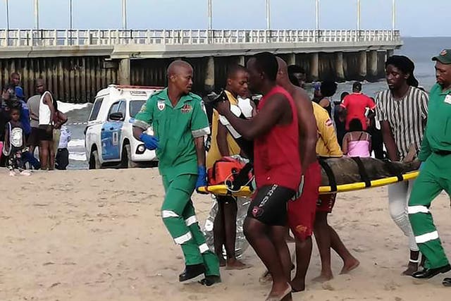 South Africa Durban Beach Deaths