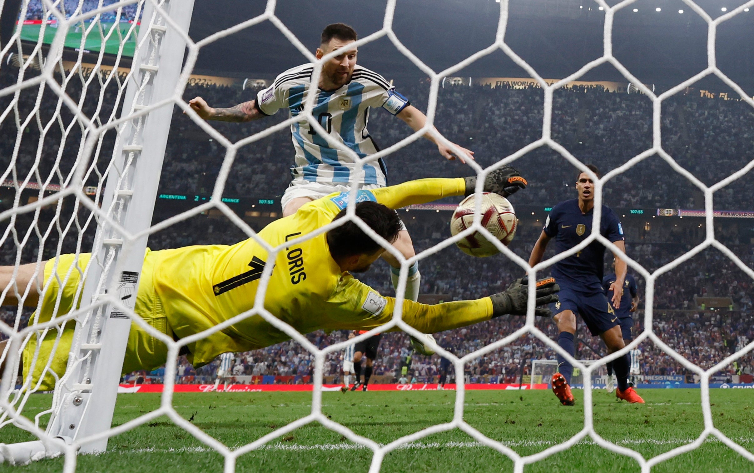 Lionel Messi scores Argentina’s third goal