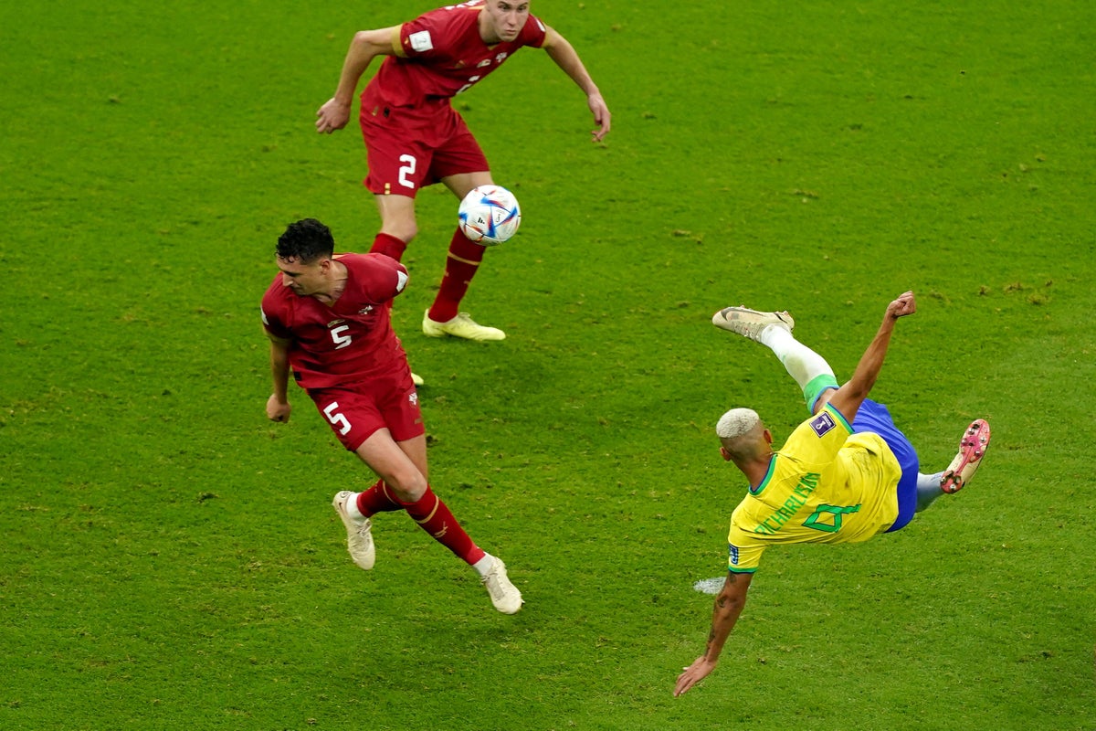 Richarlison’s acrobatic effort to Mbappe’s magic moment – World Cup’s best goals