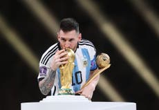 Lionel Messi wins Golden Ball award after leading Argentina to World Cup glory