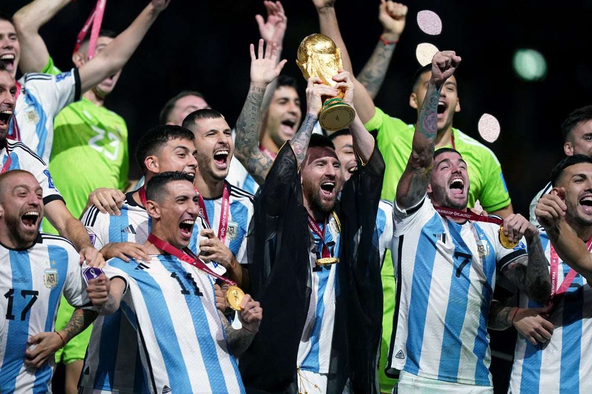 Argentina's World Cup win a 'perfect story' for Lionel Messi, says