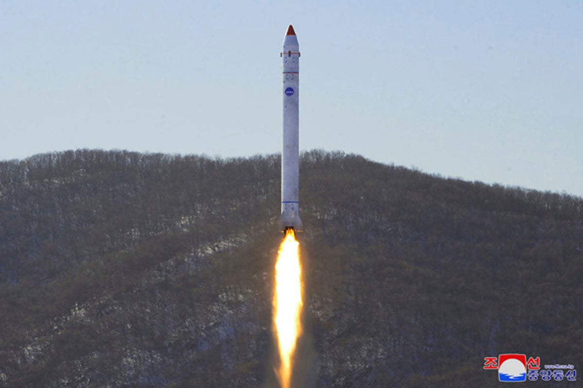 North Korea says rocket launch was test of 1st spy satellite