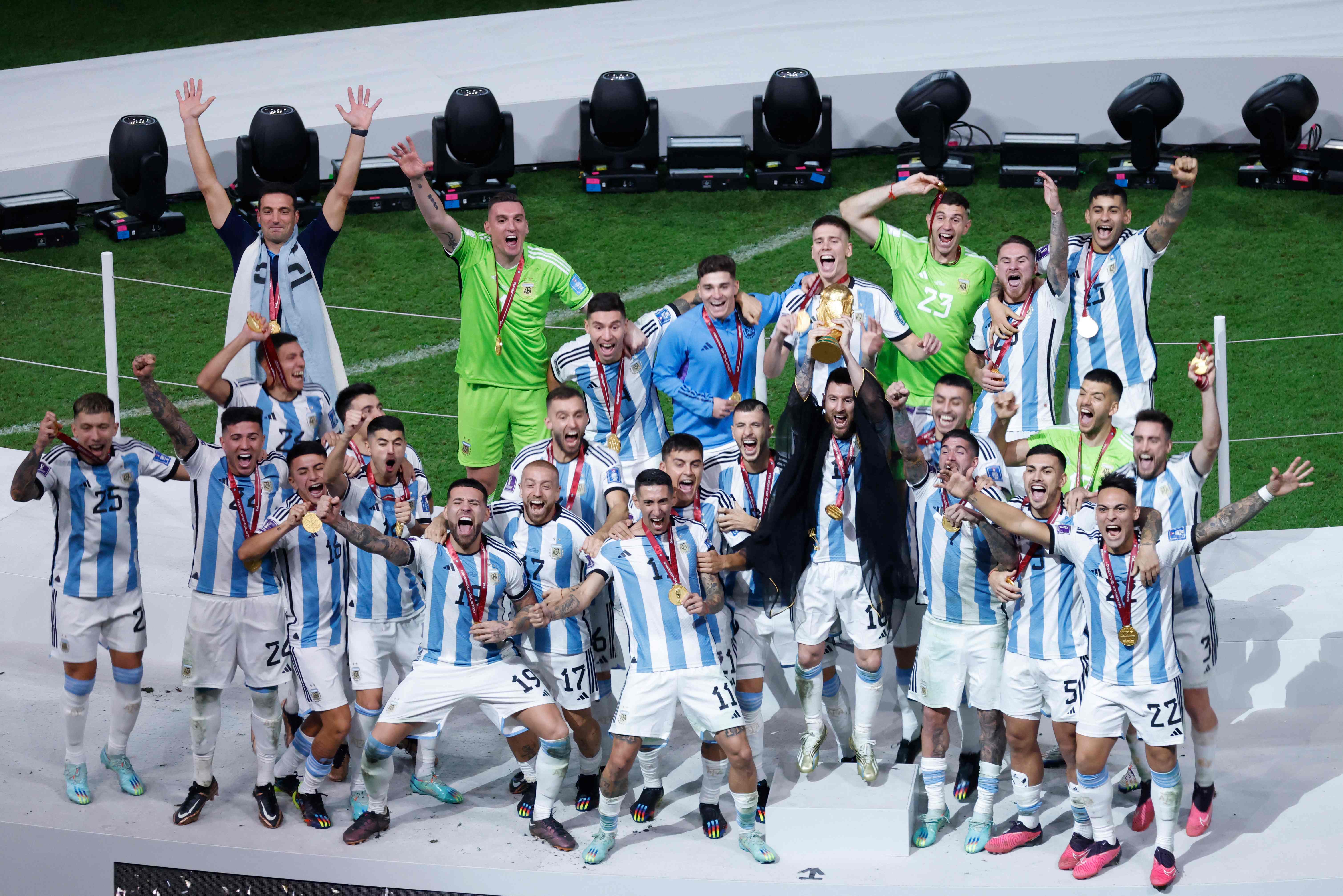 Argentina will be back in action in June for the first time since their World Cup triumph