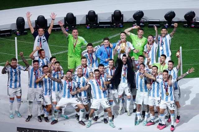 <p>Argentina will be back in action in June for the first time since their World Cup triumph </p>