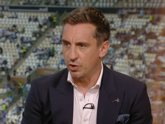 <p>ITV pundit Gary Neville</p>