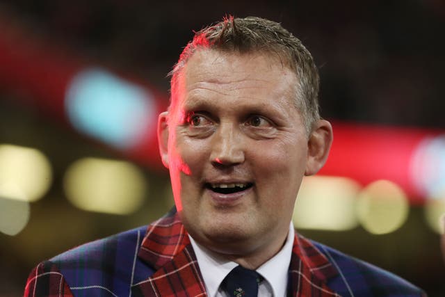 Doddie Weir’s wife expressed gratitude for support at his memorial service (David Davies/PA)