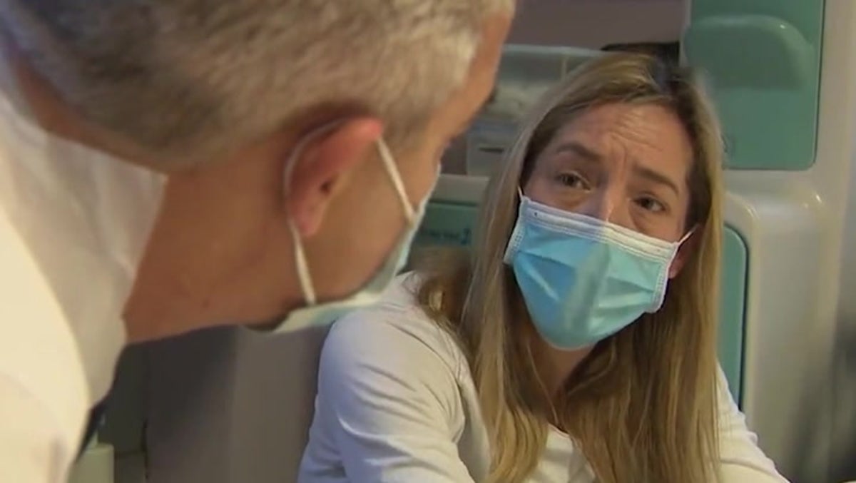 Mother of toddler with cystic fibrosis confronts Steve Barclay over state of NHS