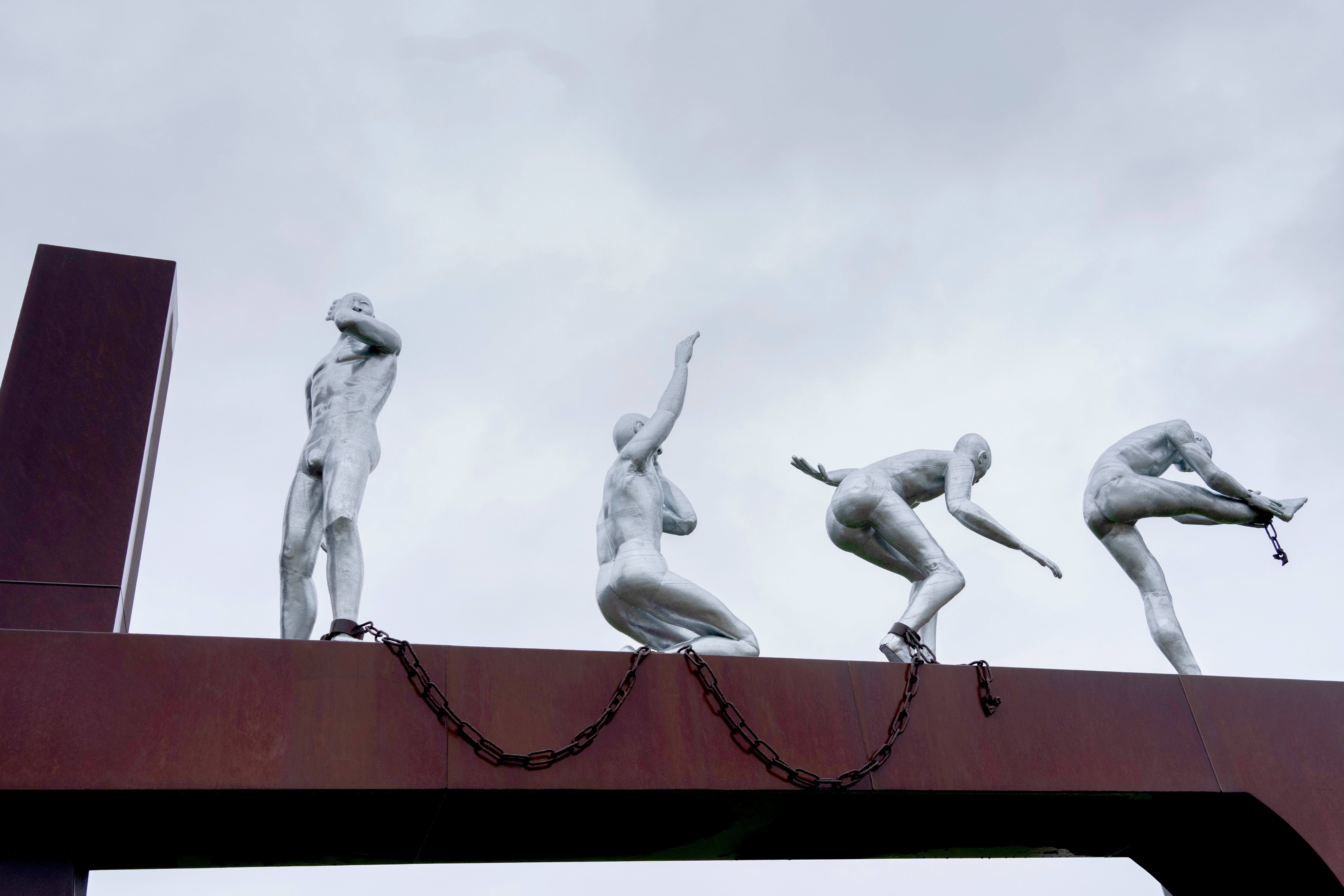 ‘Clave, Monument for Slavery’ by Alex da Silva in Rotterdam