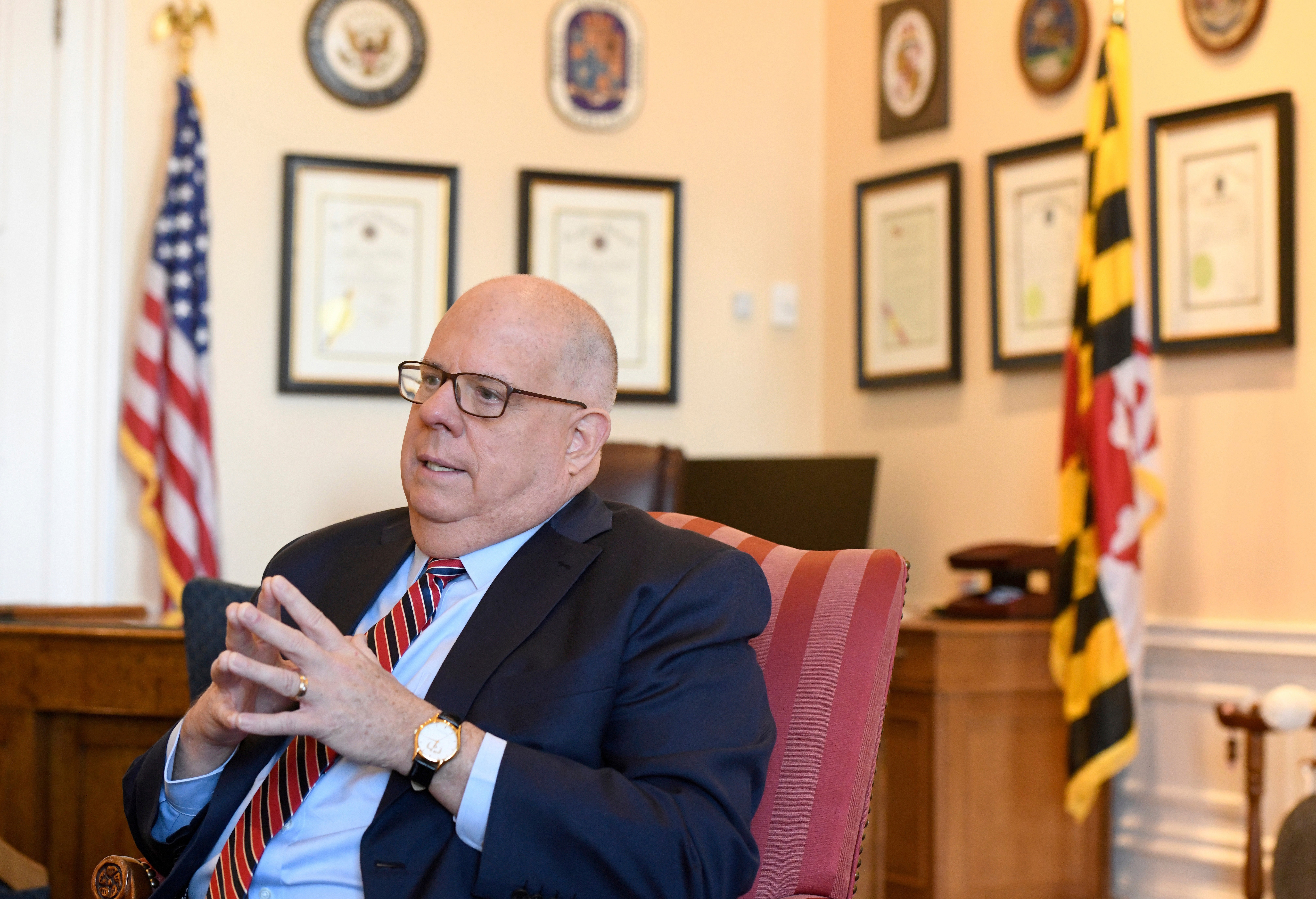 The AP Interview Gov. Larry Hogan