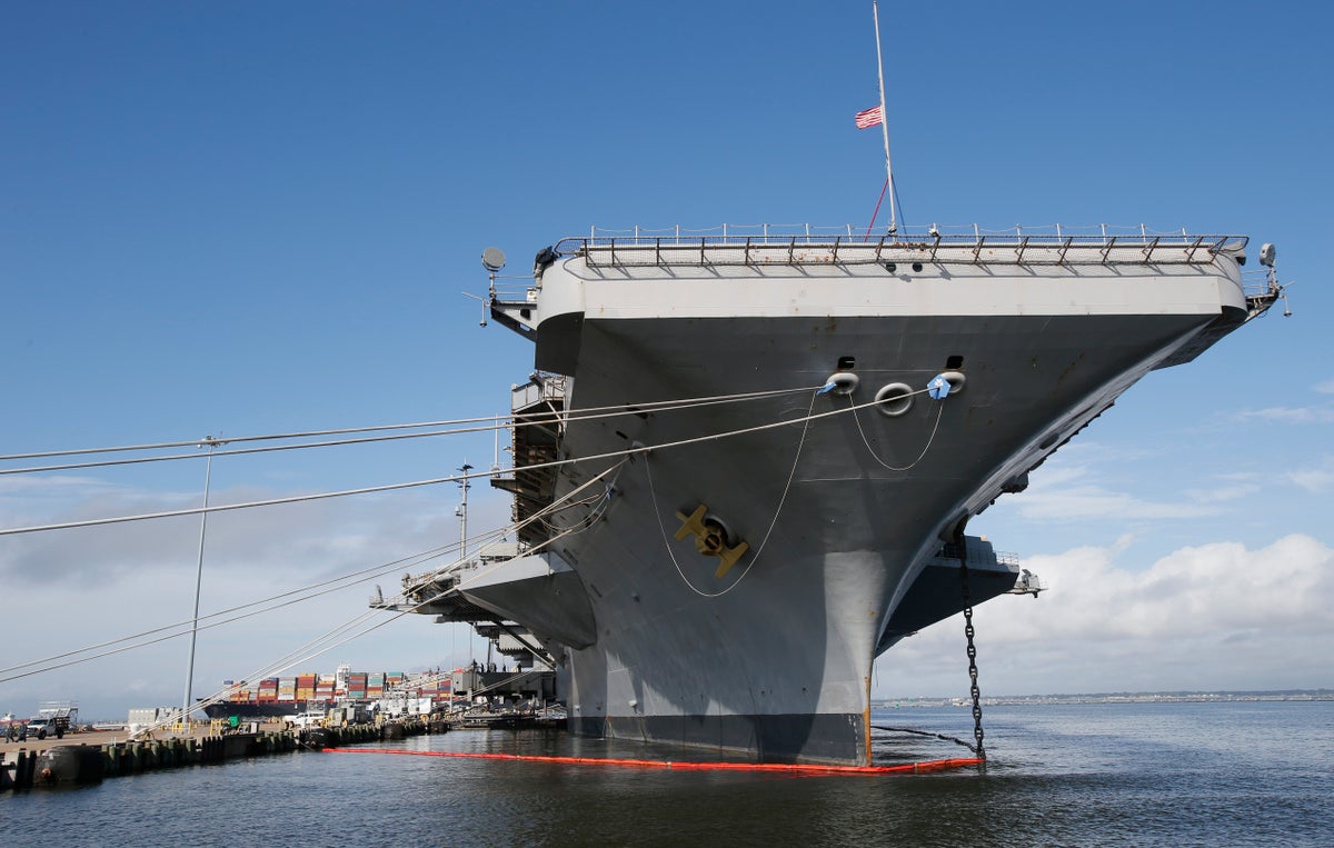 Navy finds no link in series of suicides by carrier crew