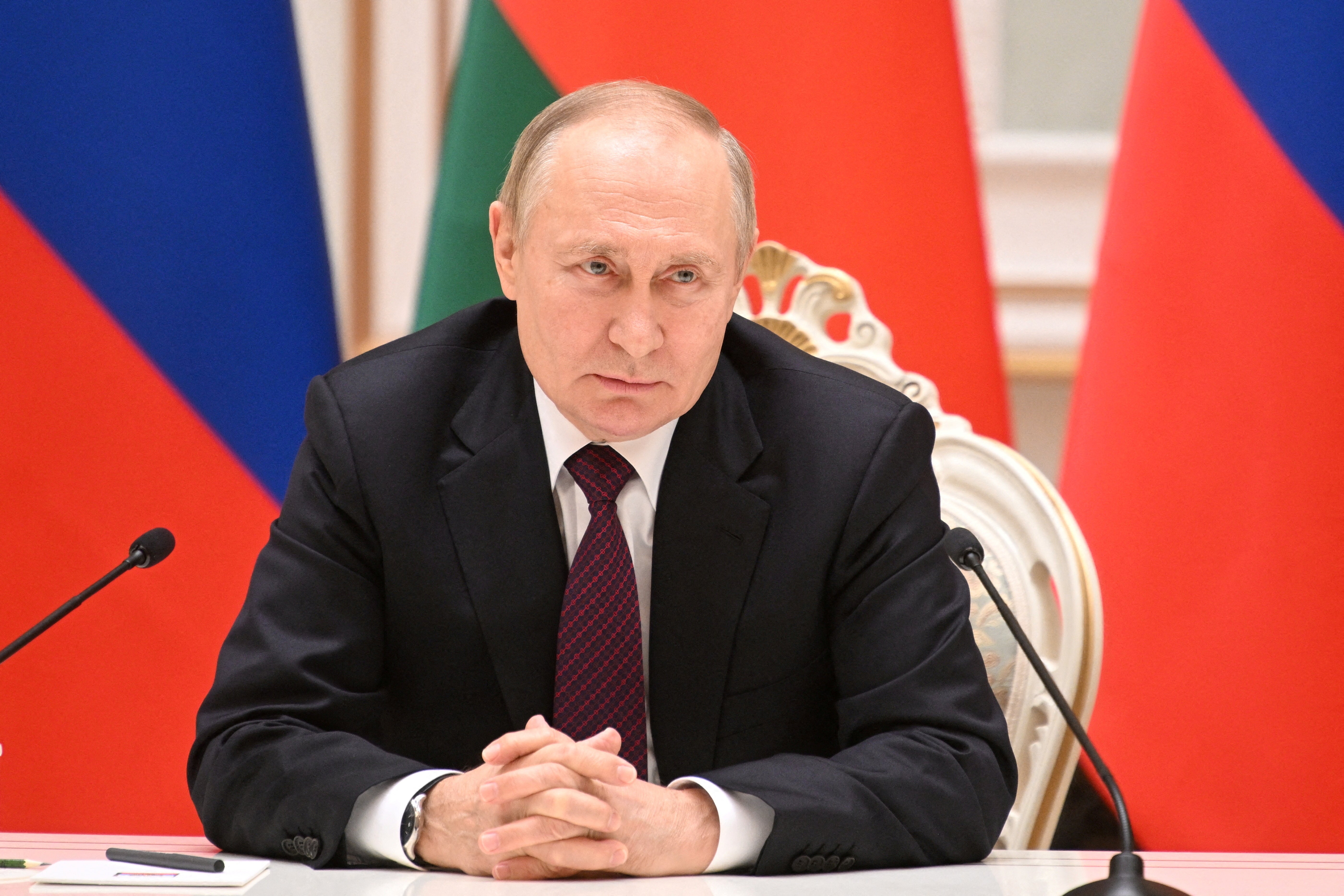 Putin in Minsk on Monday