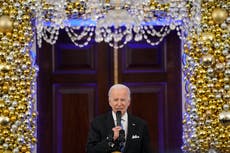 Biden condemns ‘vile’ rise in antisemitism at White House Hanukkah event