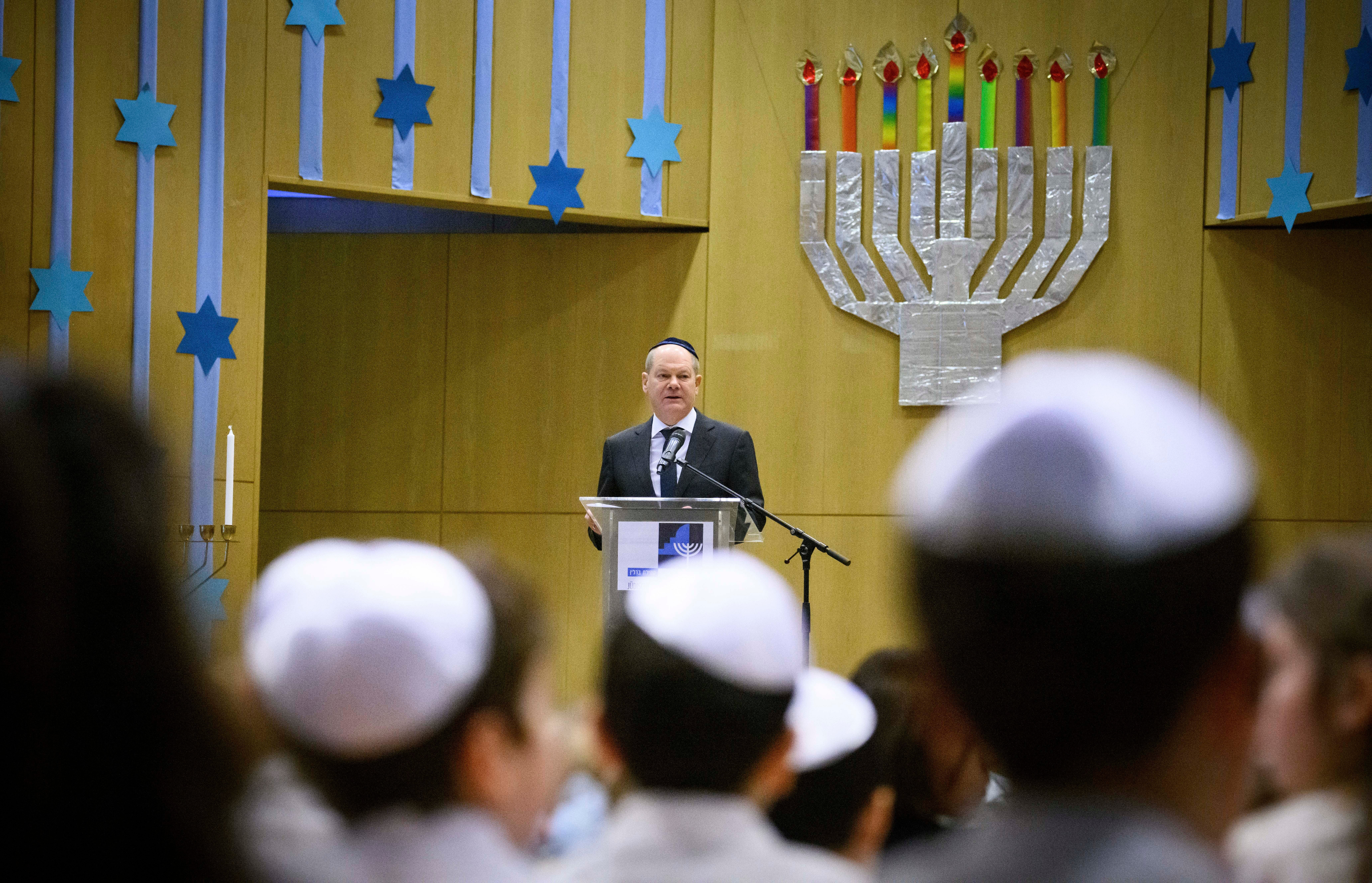 Germany Holocaust Hanukkah