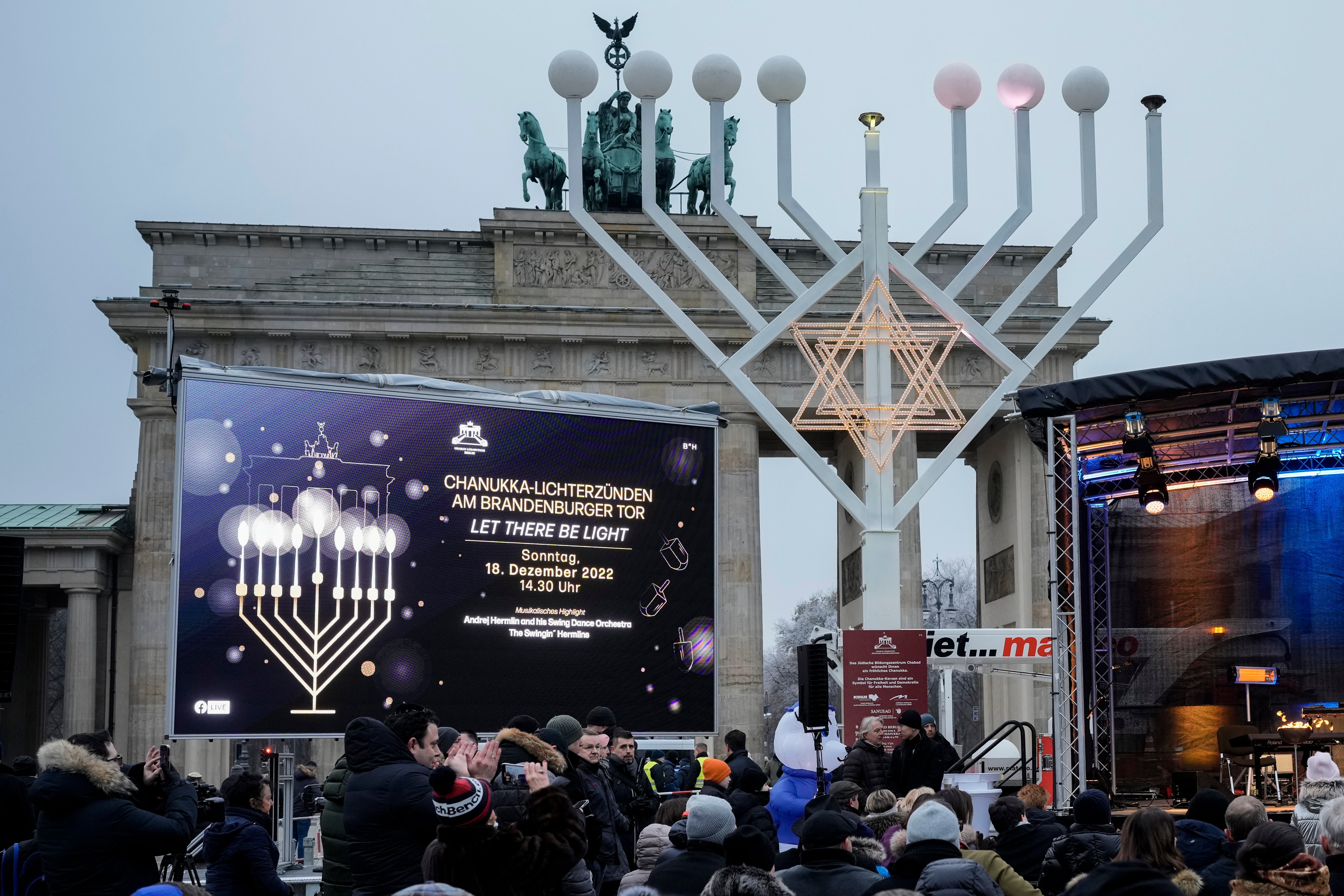 Germany Holocaust Hanukkah