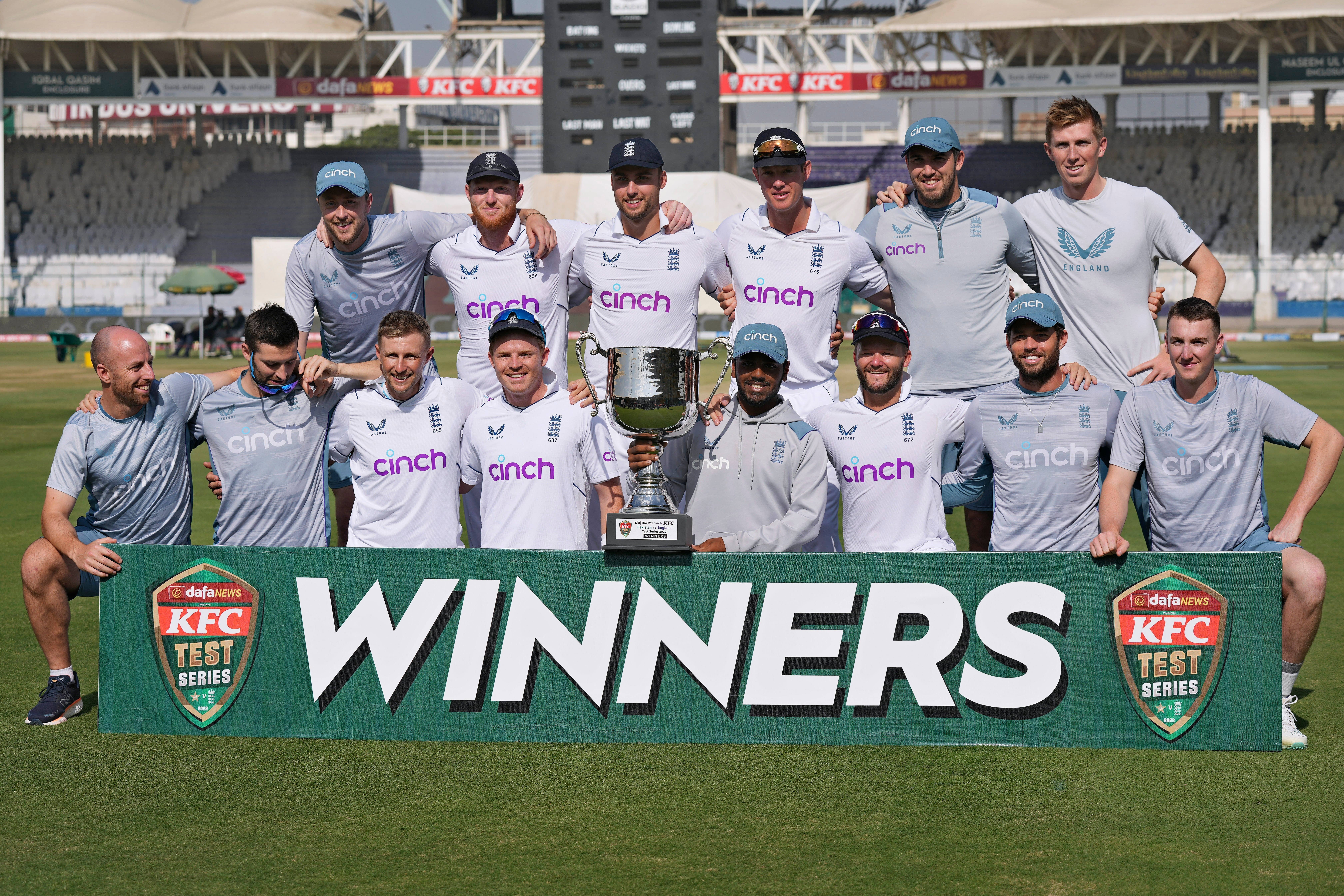 England have won all three Tests on the tour with two finishing with a day to spare