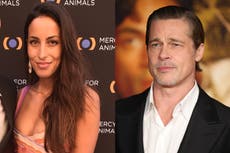 Ines de Ramon spotted at Brad Pitt’s 59th birthday