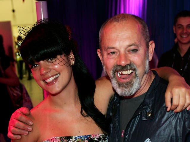 <p>Lily and Keith Allen in 2007</p>