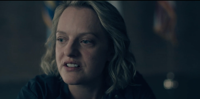 <p>Elisabeth Moss in ‘The Handmaid’s Tale'</p>