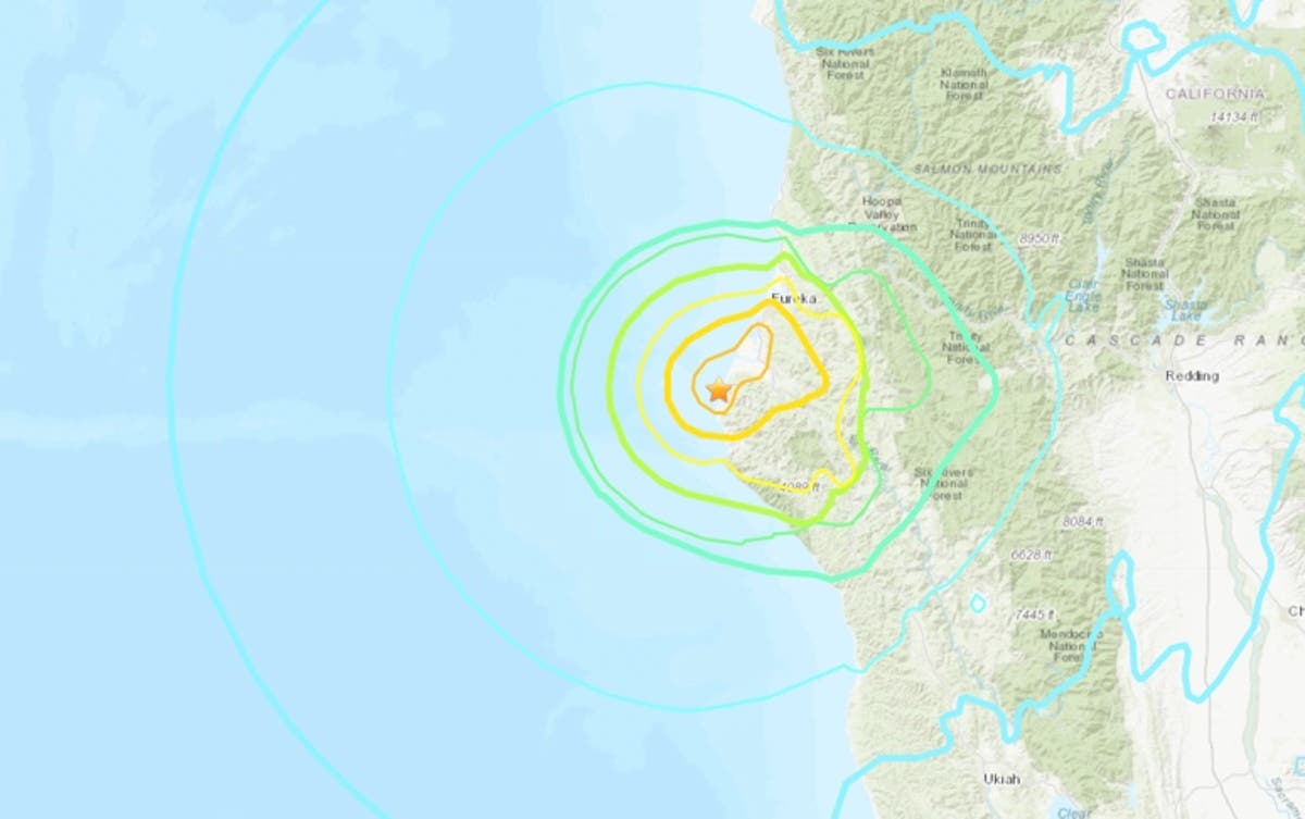 Magnitude 6.4 earthquake strikes northern California