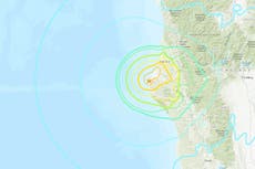 Magnitude 6.4 earthquake strikes northern California