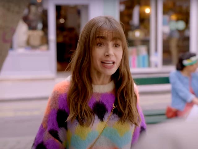 <p>Emily (Lily Collins) is returning with a brand new fringe in season three of Netflix series ‘Emily in Paris’</p>
