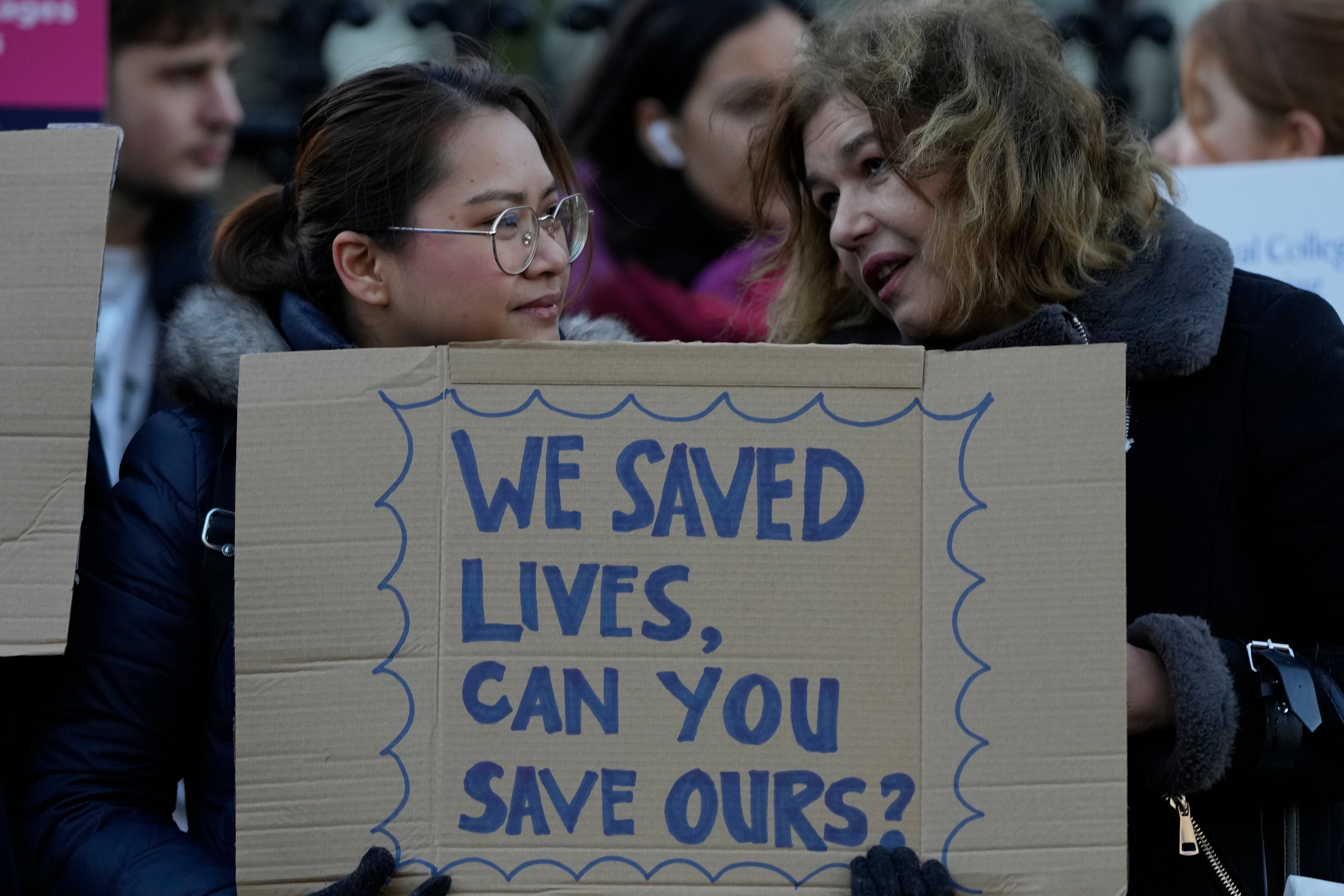Britain Nurses Pay Strike