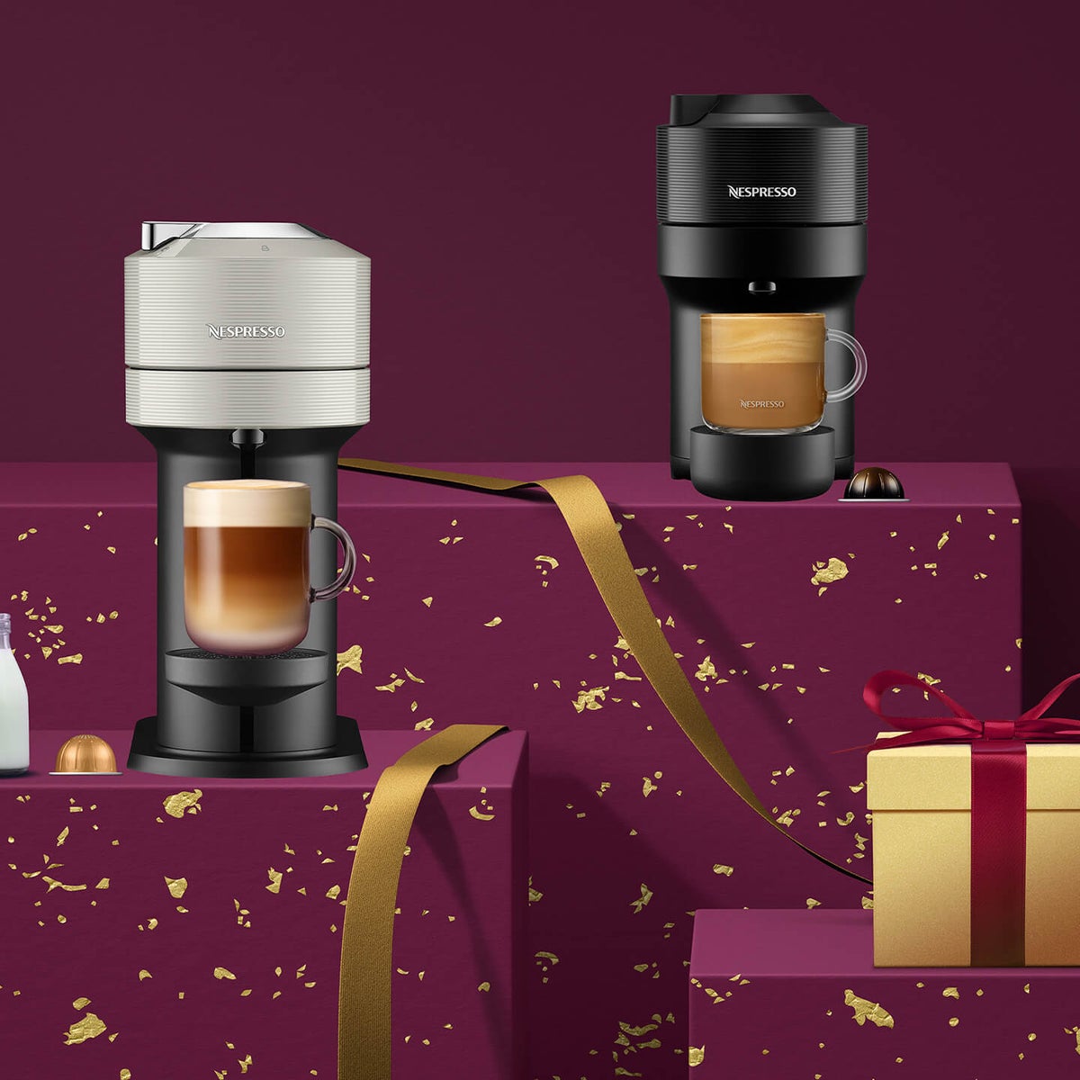 Receive a free gift set and £150 off coffee with your first