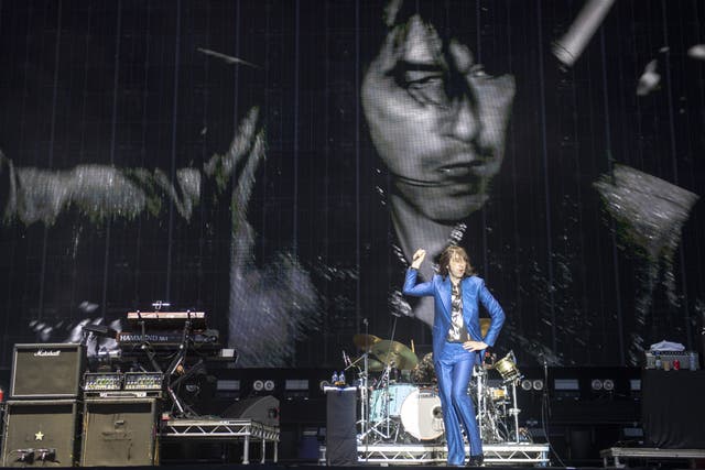 Primal Scream performing at the TRNSMT Festival at Glasgow Green in Glasgow (Lesley Martin/PA)