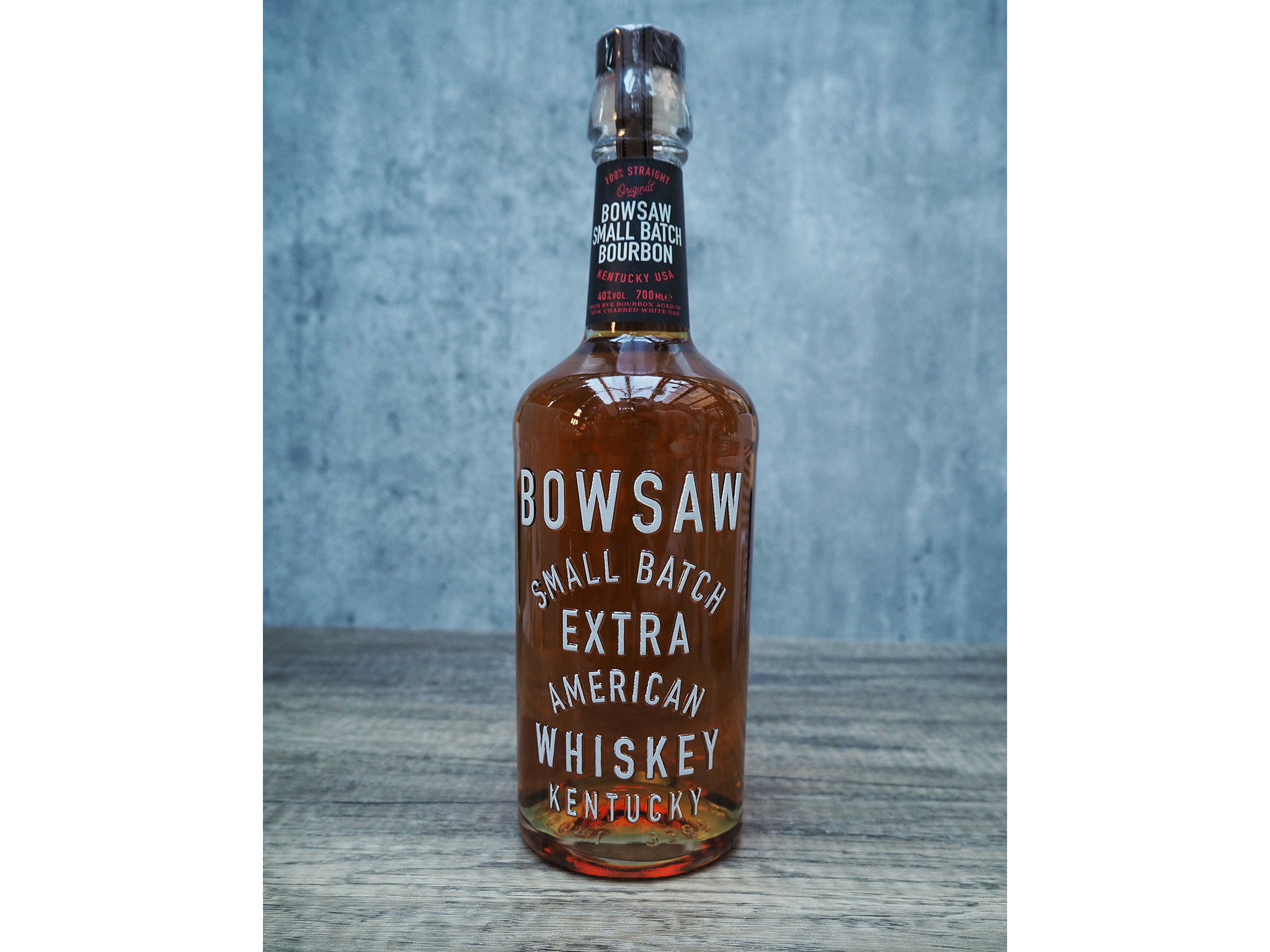 Bowsaw straight bourbon whiskey