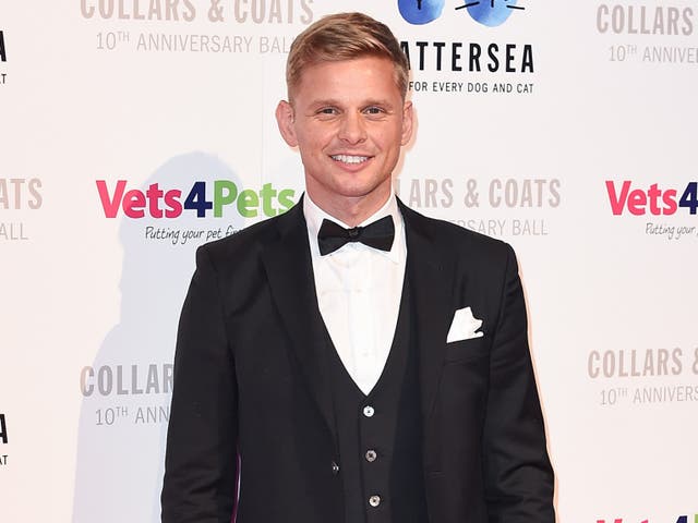 <p>Jeff Brazier attends the Battersea Dogs & Cats Home Collars & Coats Gala at Battersea Evolution on November 1, 2018</p>