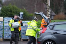 Up to 35,000 homes left without running water after surge in burst pipes
