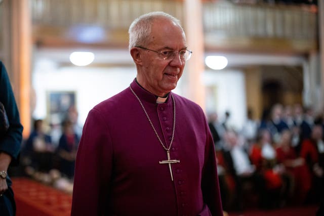 <p>‘Just to confirm: we’ll be continuing to preach the Gospel of Jesus Christ,’ said Justin Welby </p>