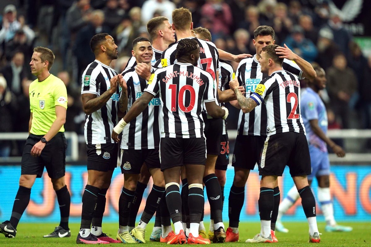 Newcastle into Carabao Cup quarter-finals with win over Bournemouth