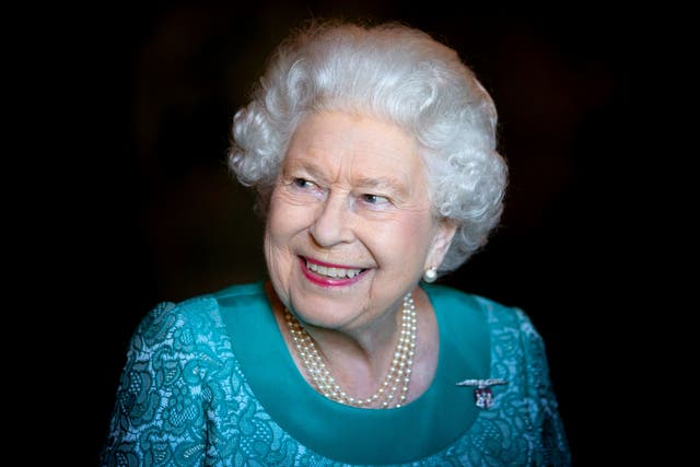 File photo dated 03/07/2018 of Queen Elizabeth II attending a reception for 603 (City of Edinburgh) Squadron, Royal Auxiliary Air Force, who have been honoured with the Freedom of The City of Edinburgh, at the Palace of Holyroodhouse in Edinburgh. The Queen died peacefully at Balmoral this afternoon, Buckingham Palace has announced. Issue date: Thursday September 8, 2022.