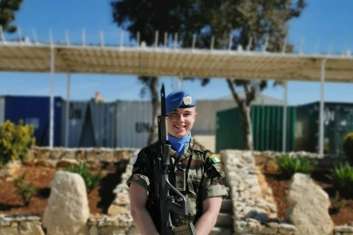 Irish soldier injured in Lebanon attack returns home