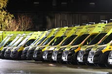 Strike news - live: Ambulance services to be hit as staff follow nurses’ walkout over pay