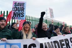 Public urged to use ‘common sense’ as ambulance workers strike