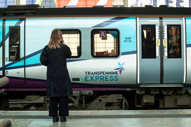 TransPennine Express urged passengers not to travel on Wednesday due to major disruption (Danny Lawson/PA)