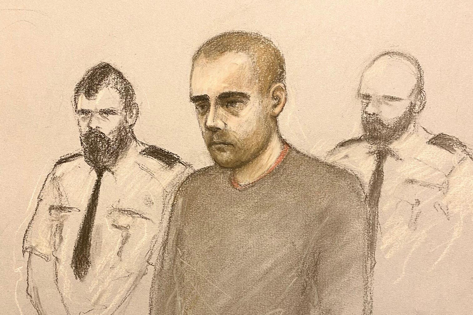 Damien Bendall was sentenced to a whole life order for the attacks(Elizabeth Cook/PA)