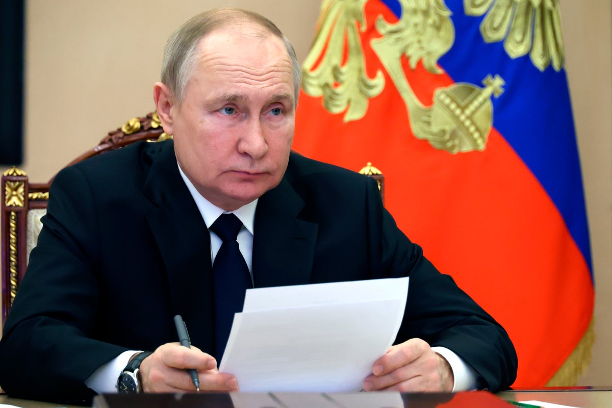 Putin refers to Ukraine invasion as ‘war’ for first time publicly and calls for ‘diplomatic solution’