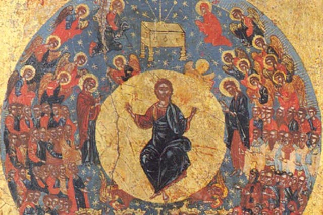 <p>A depiction of the Second Coming of Christ from Greece circa 1700 </p>