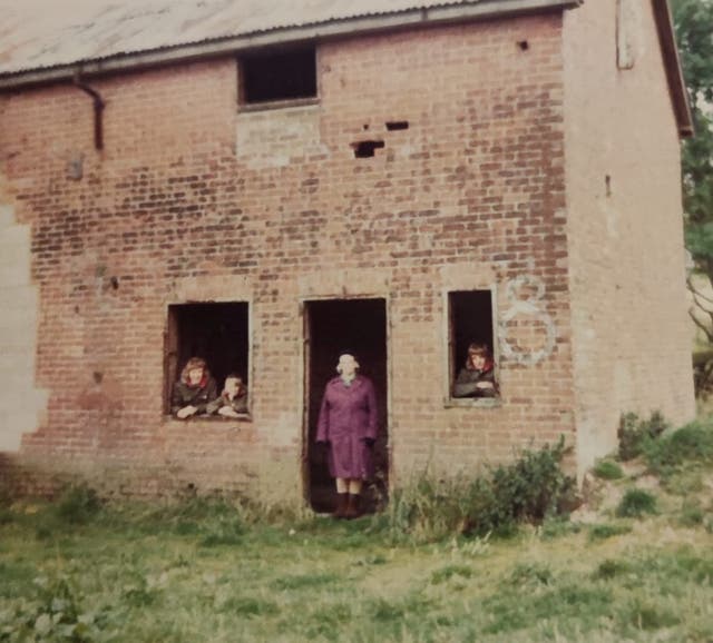 <p>Ray Nash's family home at Imber.</p>