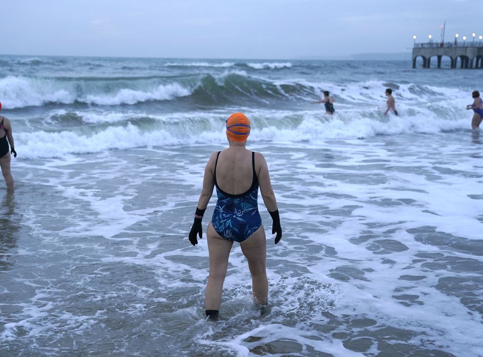What actually happens to your body during a festive cold water swim?